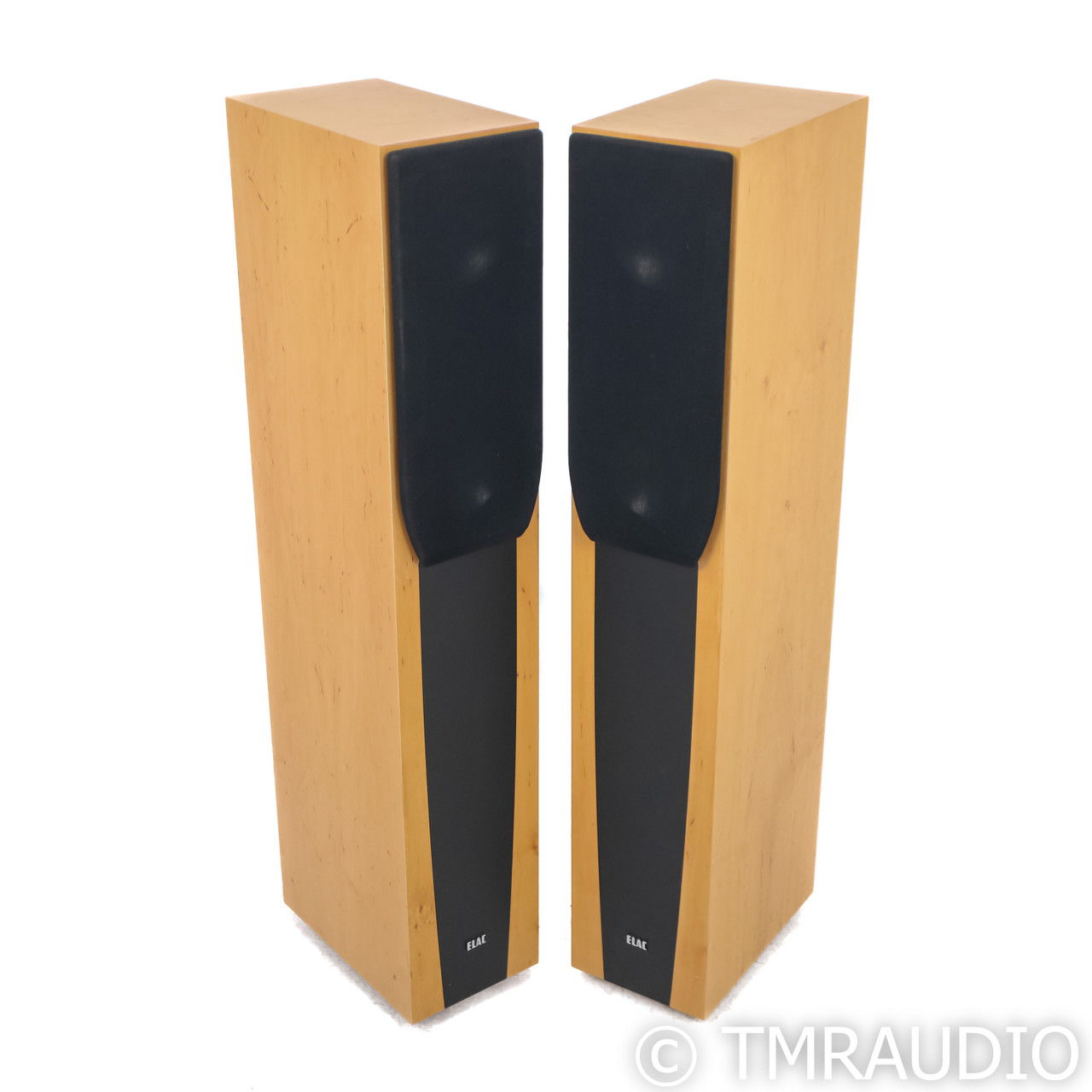 ELAC FS 207 Floorstanding Speakers; Oak Pair (67507) 2