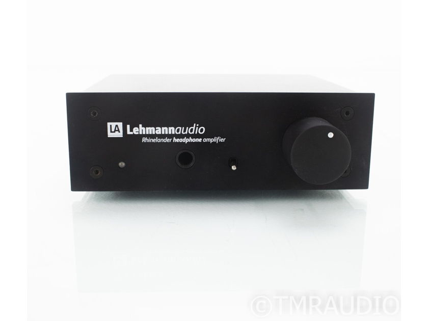 Lehmann Audio Rhinelander Headphone Amplifier; Black (18826)