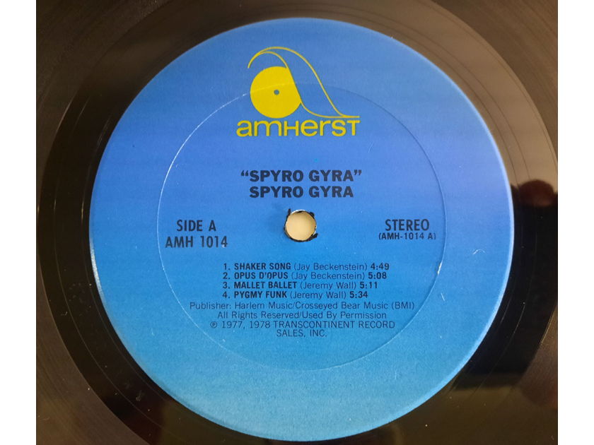 Spyro Gyra - Spyro Gyra 1978 NM- ORIGINAL VINYL LP Amherst Records AMH 1014