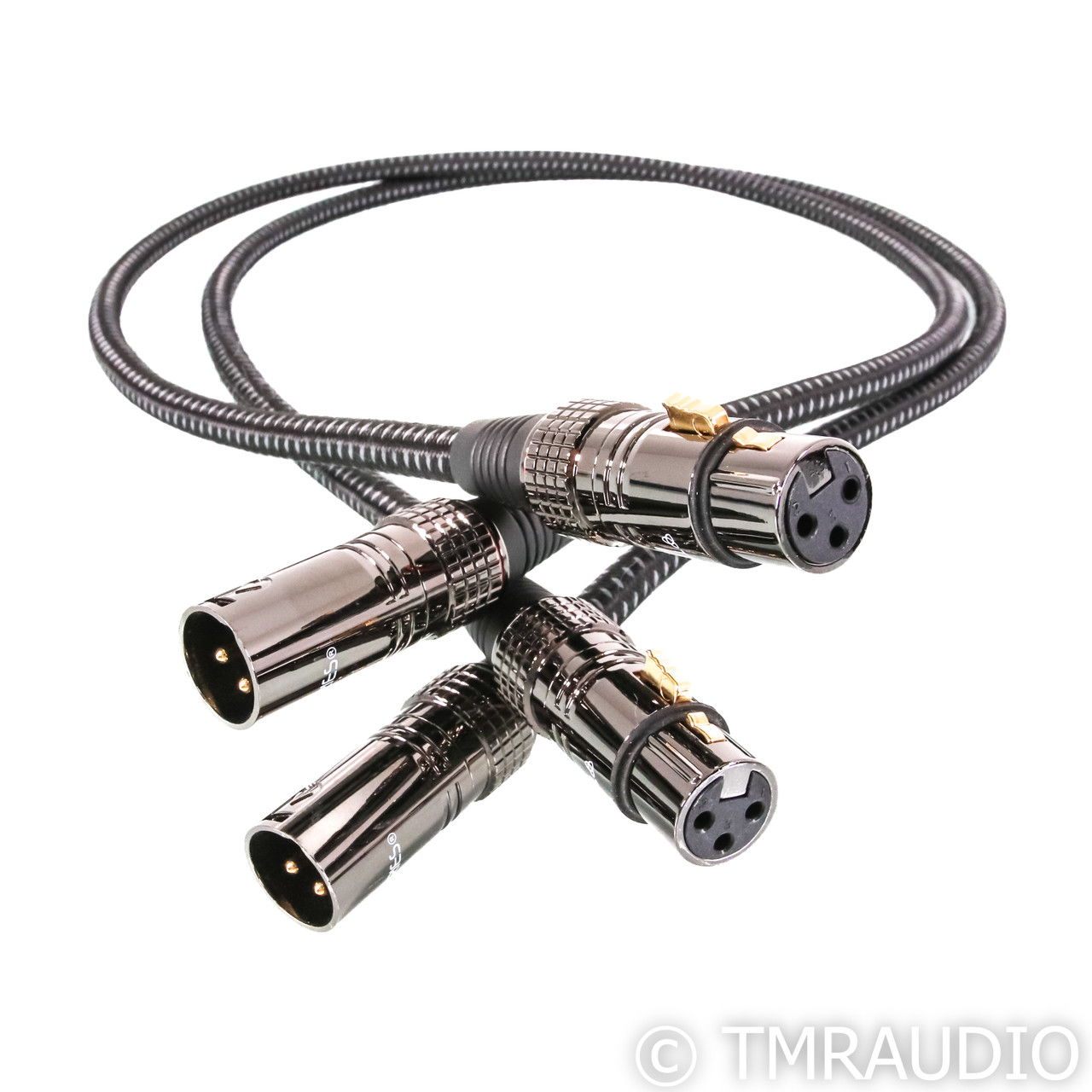 Tributaries Series 8 MkI XLR Cables; 1m Pair Balanced I...