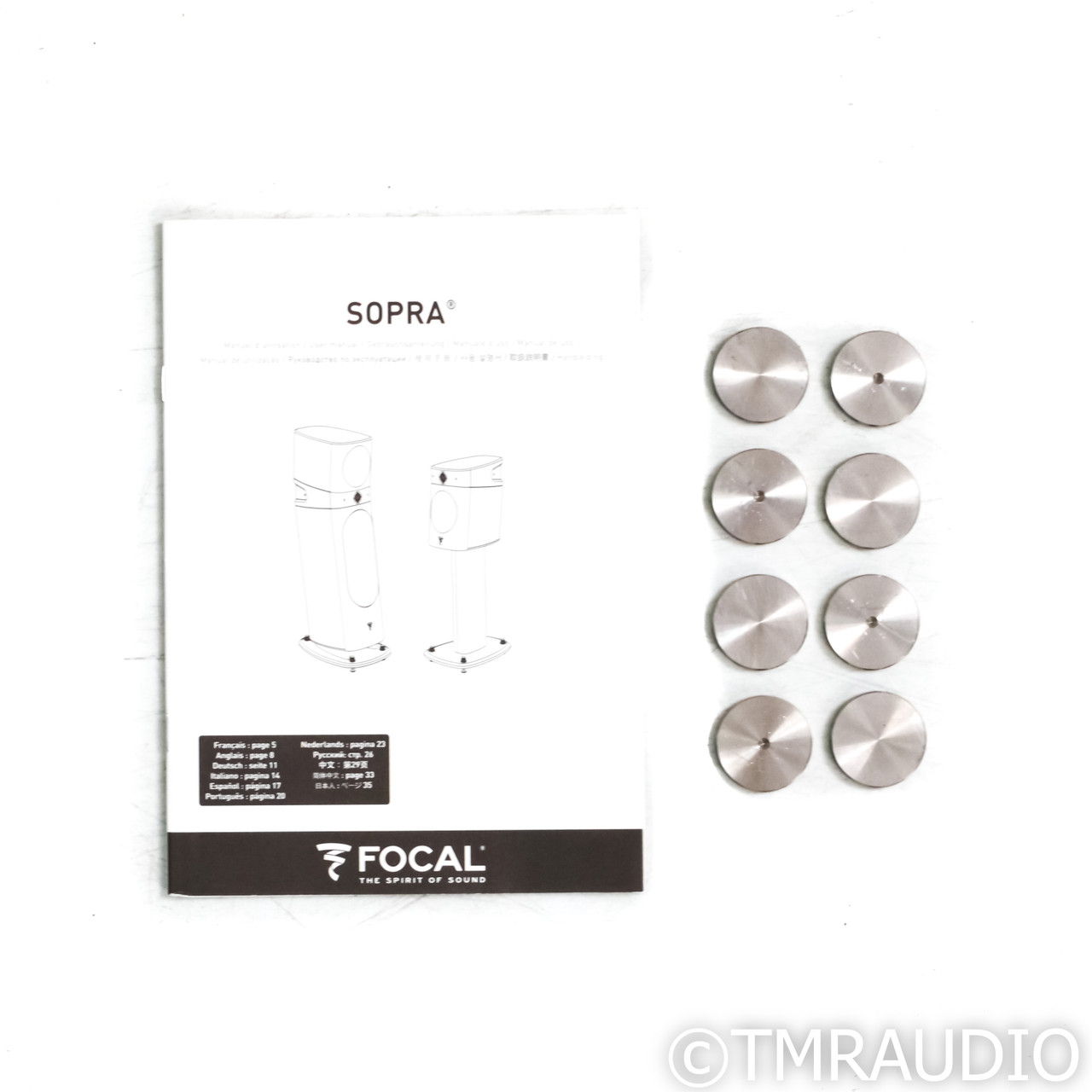 Focal Sopra No. 2 Floorstanding Speakers; White Carr (7... 10