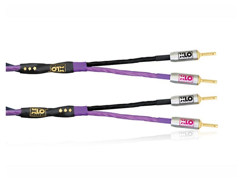 XLO UltraPLUS Speaker Cable (6 ft-BAN): NEW-in-Box; Full Warranty; 60% Off
