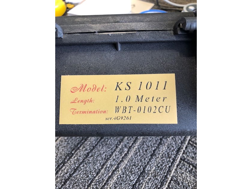Kimber Kable KS-1011 1M RCA