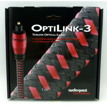 Audioquest  Optilink-3 1 meter optical toslink cable