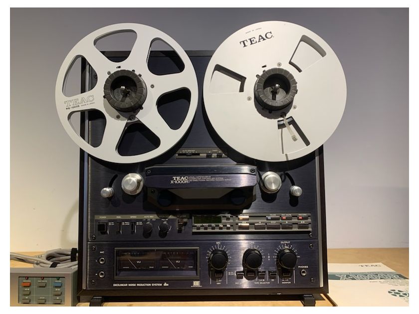 Teac X-1000R Stereo Tape Deck - W/ Teac Reels, Remote, and Manual - Local Pick Up Only