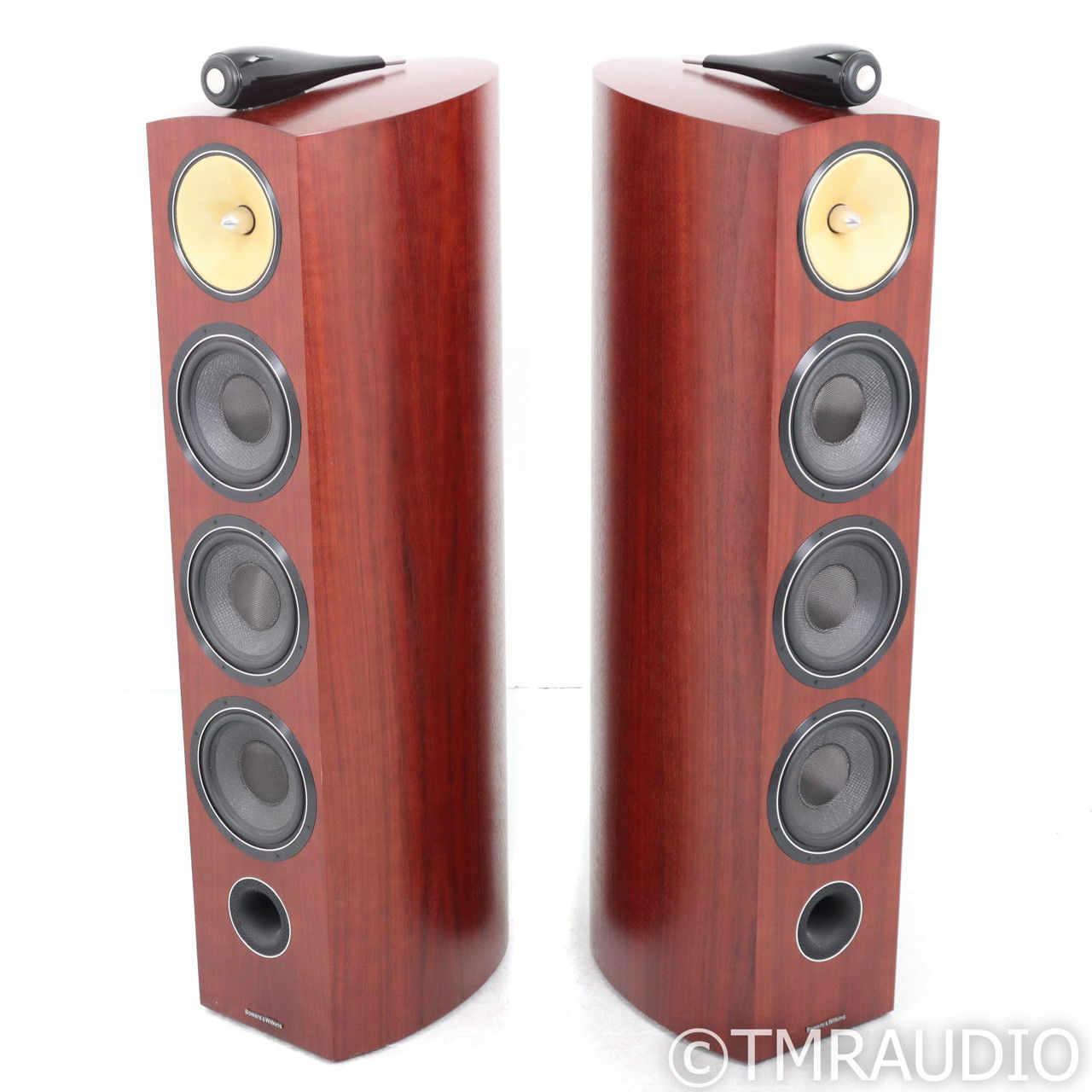 B&W 803 D2 Floorstanding Speakers; Rosenut Pair (67636) 4