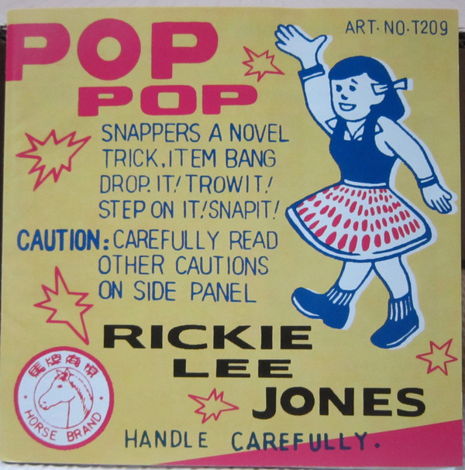 Rickie Lee Jones Pop Pop ORG 007 Reissue 180g 2xLP Lowe...