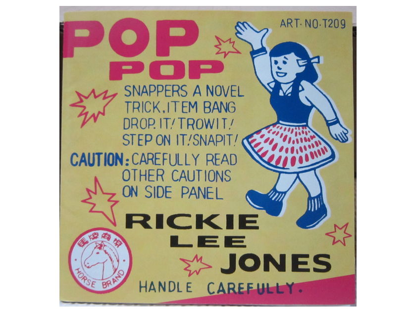 Rickie Lee Jones Pop Pop ORG 007 Reissue 180g 2xLP Lowered Opening bid by 50