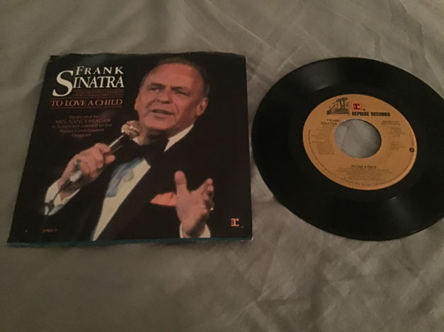 Frank Sinatra  To Love A Child Promo Mono/Stereo With S...