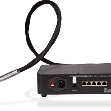 Synergistic Research Ethernet Switch UEF with Foundation power cables