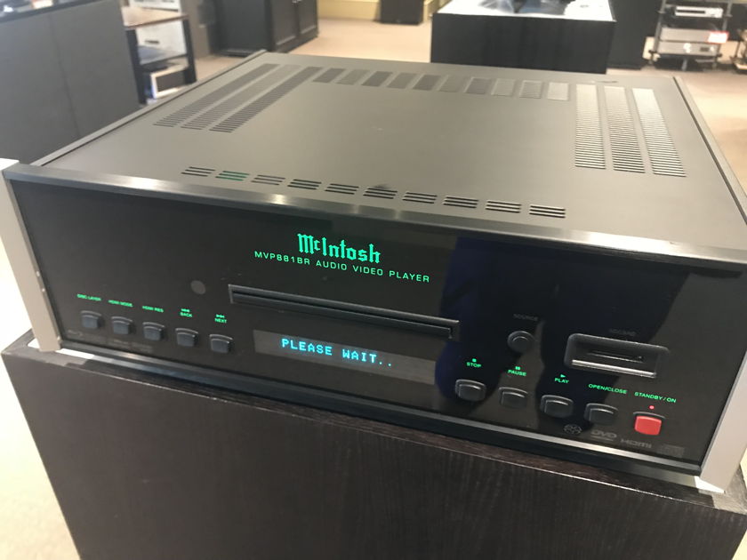 McIntosh MVP-881 Universal Audio-Video Player  –  Demo Unit