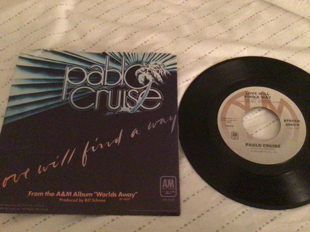 Pablo Cruise 45 With Picture Sleeve Vinyl NM  Love Will...