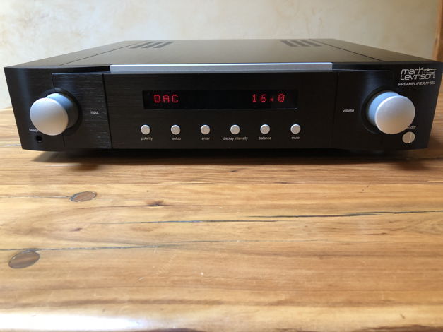Mark Levinson  ML523 latest awesome preamp