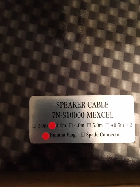 Esoteric Acrolink 7N-S10000 Speaker Cable 3