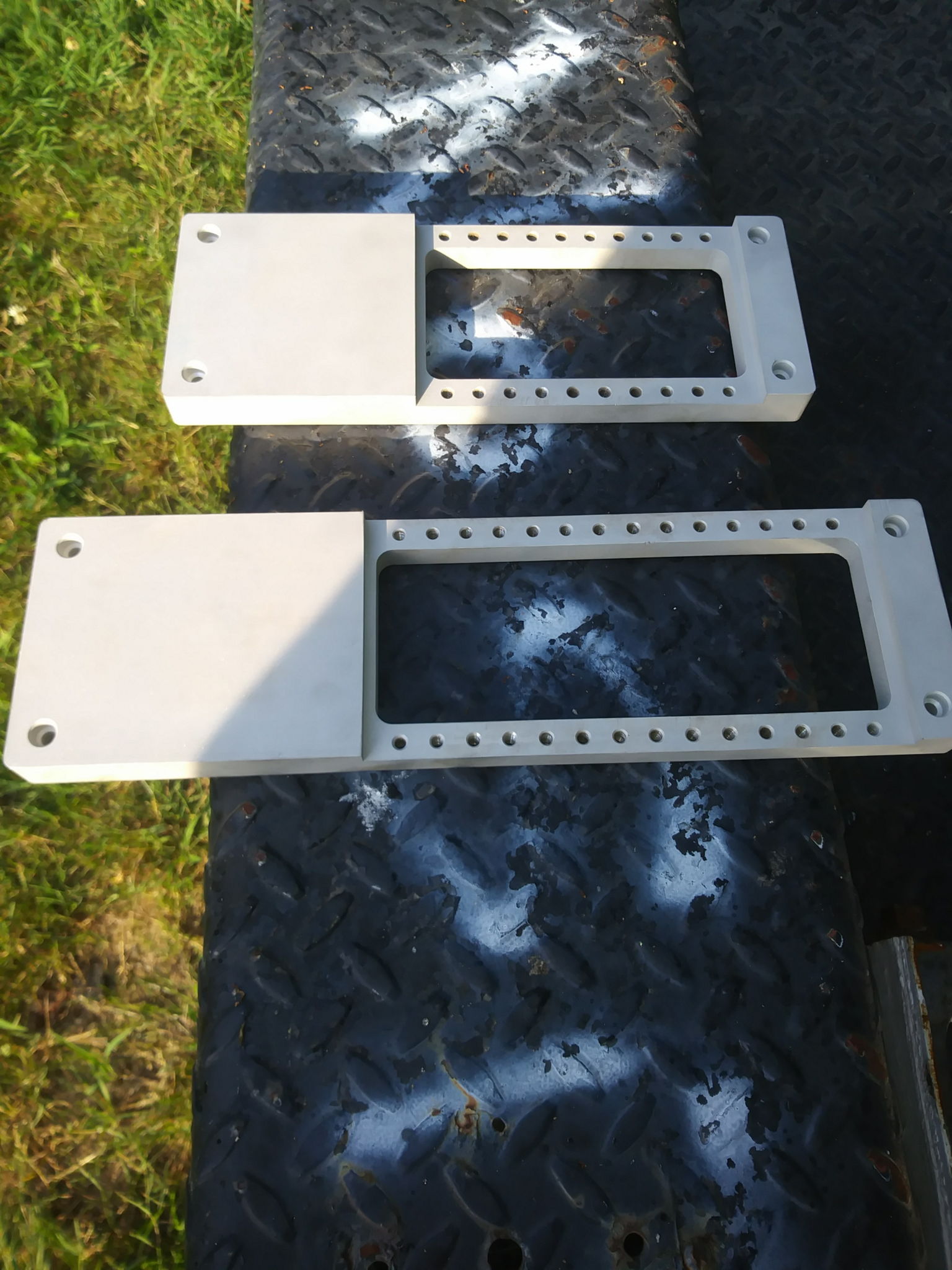 Armboard insert holders ready to install