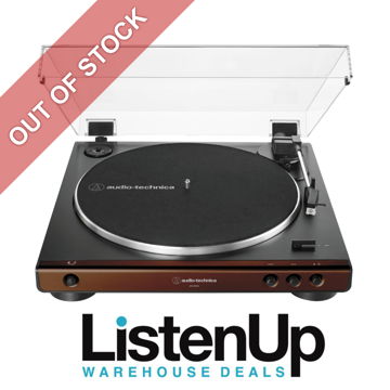 Audio Technica AT-LP60X Fully Automatic Belt-Drive Turn...