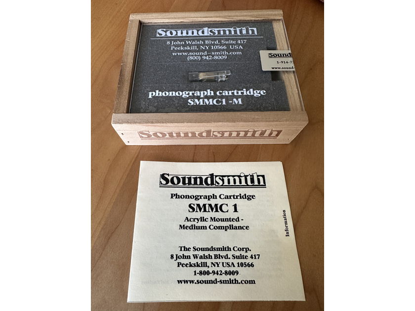 Soundsmith SMMC-1 phono cartridge