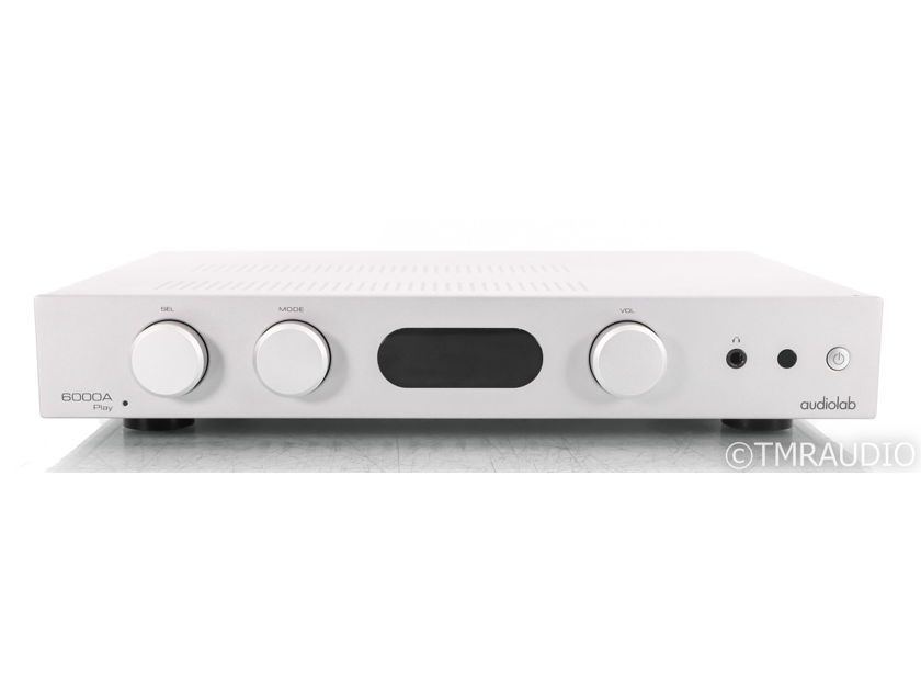 Audiolab 6000A Play Wireless Streaming Integrated Amplifier; Silver (Unused) (44788)