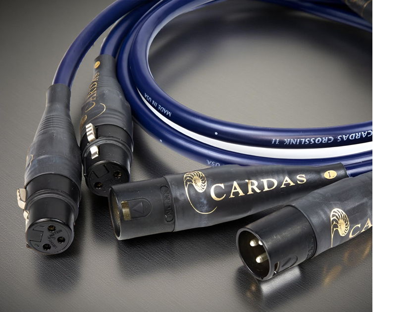 Cardas Audio Crosslink Interconnect Cable - 1.0 Meter - XLR to XLR - Pair