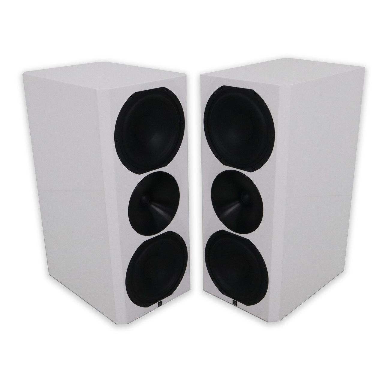 Arendal 1723 Monitor THX Bookshelf Speakers; White Pair...