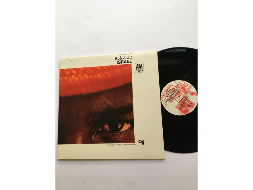K&JJ Israel  Lp record jazz A&M SP-9-3008