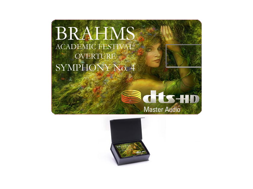 Brahms: Academic Festival Overture, Symphony No. 4 - High Definition Music Card - USB - DTS - Protorype Release