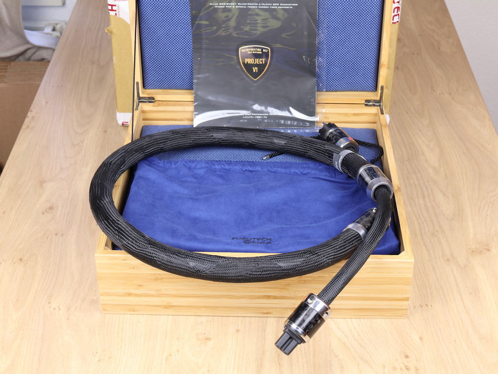 Furutech Project V1 NCF highend audio power cable 1,8 m...