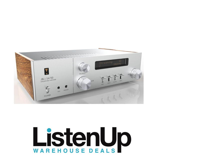 JBL SA750 (75th Anniversary) Integrated Amplifier w/ Wi-Fi, Apple AirPlay 2