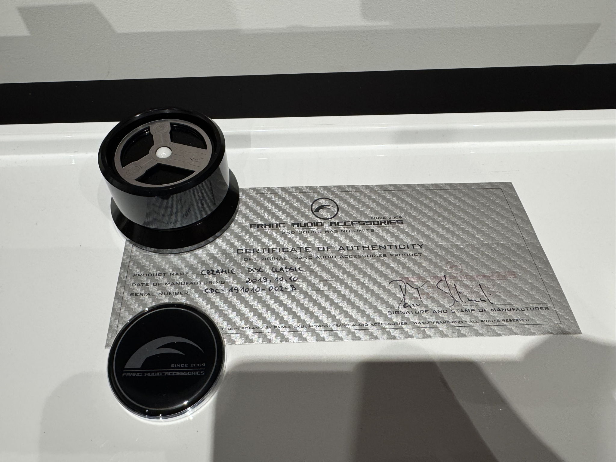 Franc Audio Accessories Ceramic Disc Classic Set of 3 11