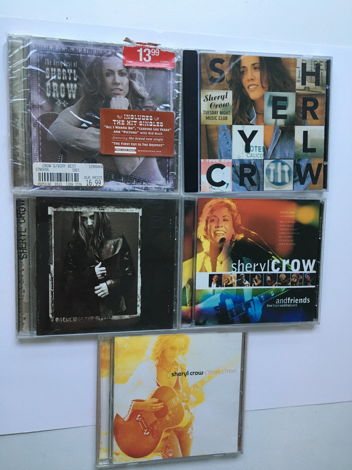 Sheryl Crow  Cd lot of 5 cds