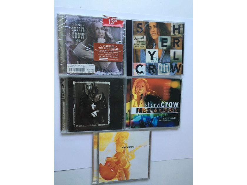 Sheryl Crow  Cd lot of 5 cds