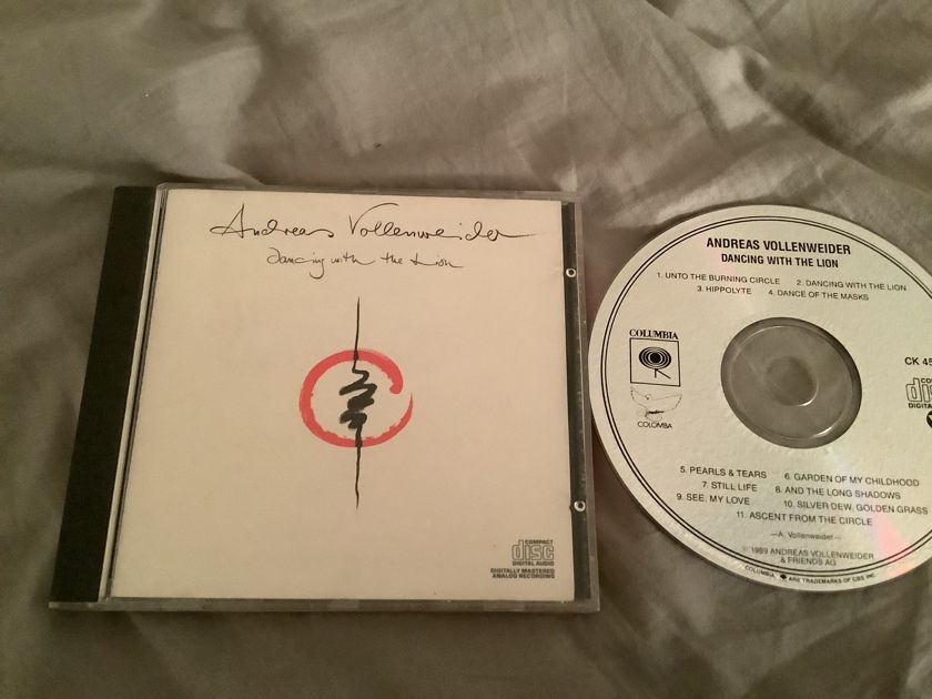 Andreas Vollenweider Columbia Records CD  Dancing With The Lion
