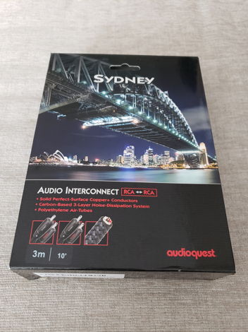 AudioQuest Sydney - RCA - 3.0m (9'ft 10"in)