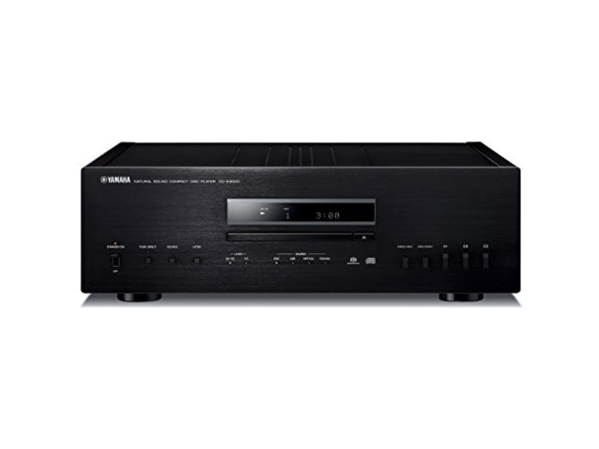 Yamaha CD-S3000 SACD/CD Player with DAC (Black) YAMCDS3000BL