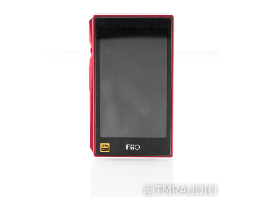 FiiO X5 Gen 3 Portable Music Player; Red; X-5 III; FX5321; 64GB SD Card (22899)
