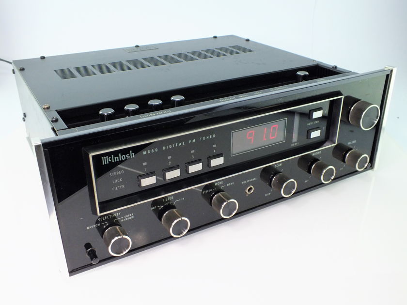 McIntosh MR-80 Digital FM Tuner: Refurbished; Warranty; Free Shipping