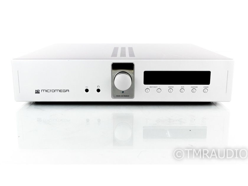 Micromega AS-400 Stereo Integrated Amplifier; AS-IS (Distortion, Dead Channel) (24208)