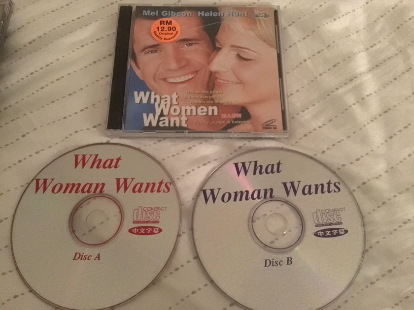 Mel Gibson Helen Hunt Compact Disc Video What Women Want