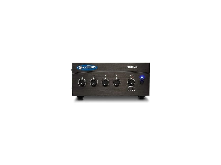 Crown 160MA Four-input, 60-Watt Mixer/Amplifier CRWG160MA