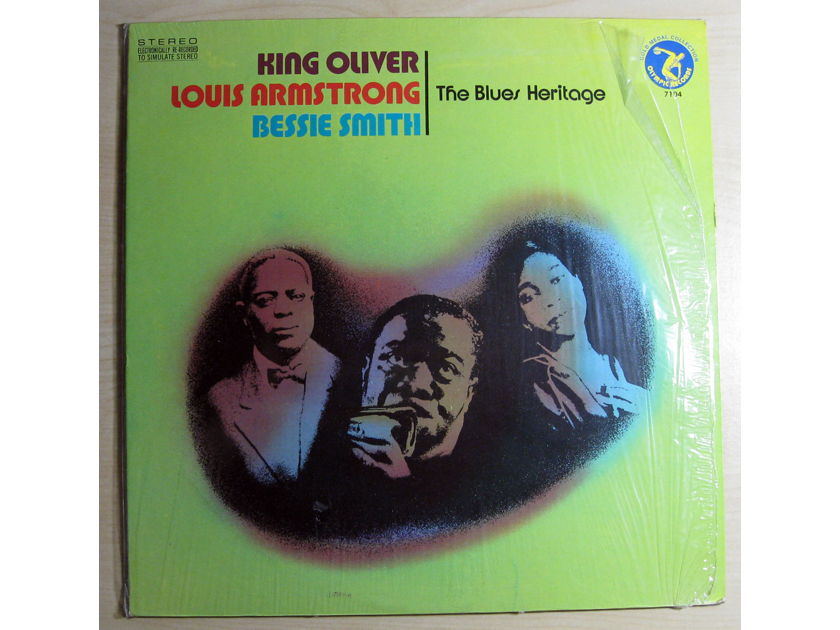 King Oliver / Louis Armstrong / Bessie Smith - The Blues Heritage - 1973 Olympic Records 7104