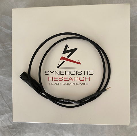 Synergistic Research Hi Def Grounding Cable - Male XLR
