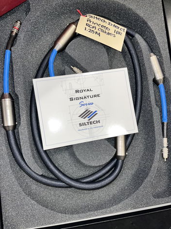Siltech Cables Royal Signature Series Interconnect Prin...