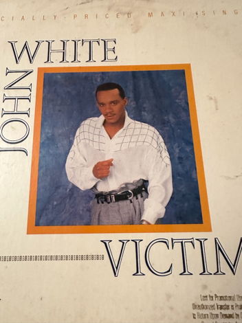 JOHN WHITE 'victim' '87 geffen / 45rpm JOHN WHITE 'vict...