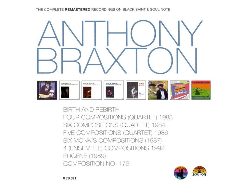 Anthony Braxton - Complete Remastered on Black Saint & Soul Note Box Set