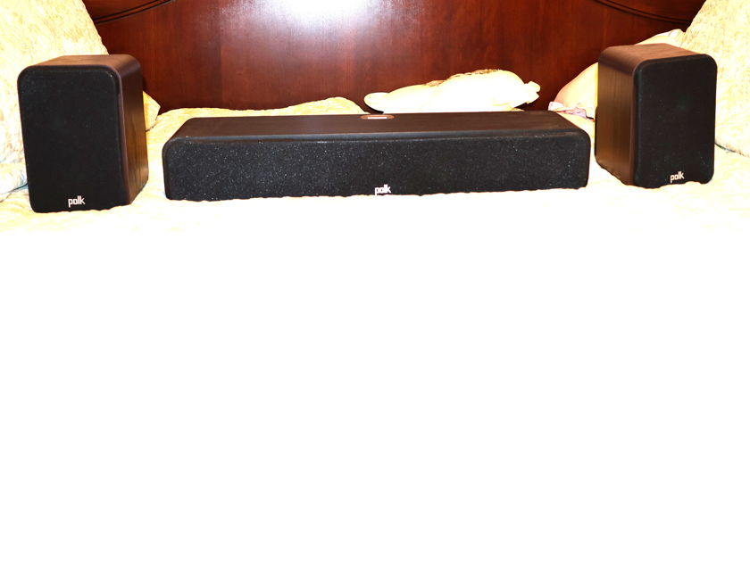 Polk Audio S35 CENTER & ES10 SURROUNDS