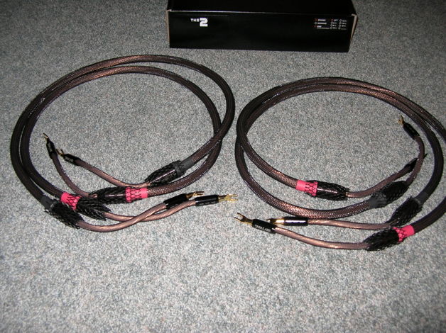 Tara Labs The 2 speaker cables, 5 feet length