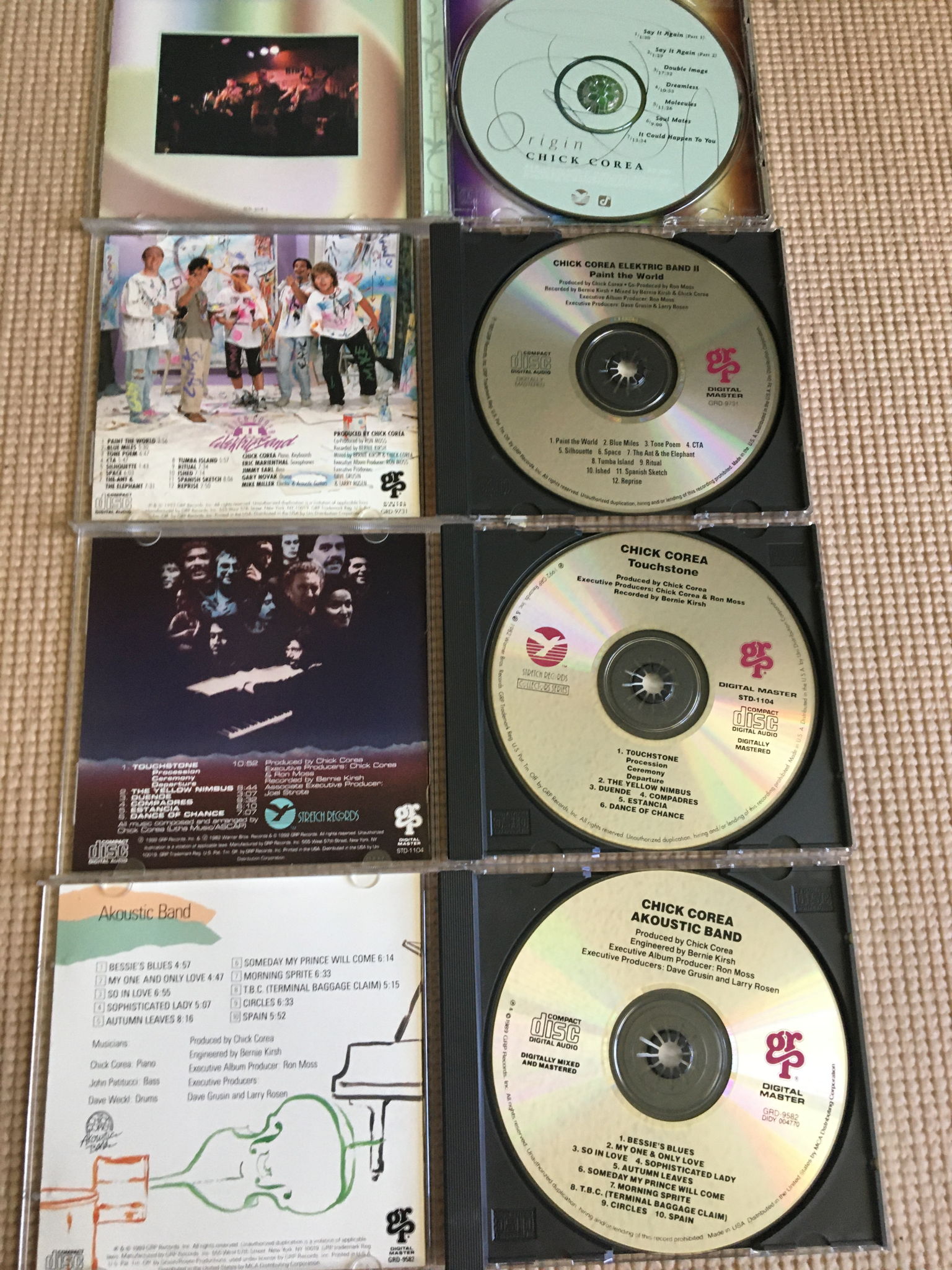 Chick Corea  Cd lot of 4 cds 3