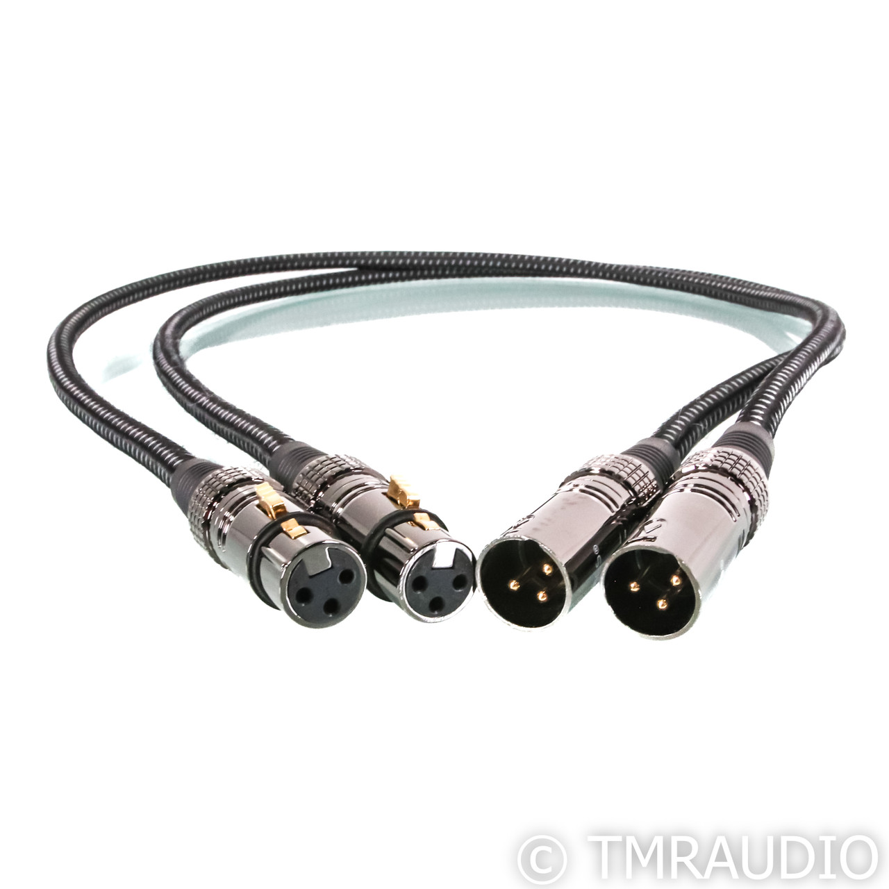 Tributaries Series 8 MkI XLR Cables; 1m Pair Balanced I... 3