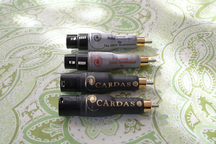 Cardas XLR > RCA Adapters Full Set of 4