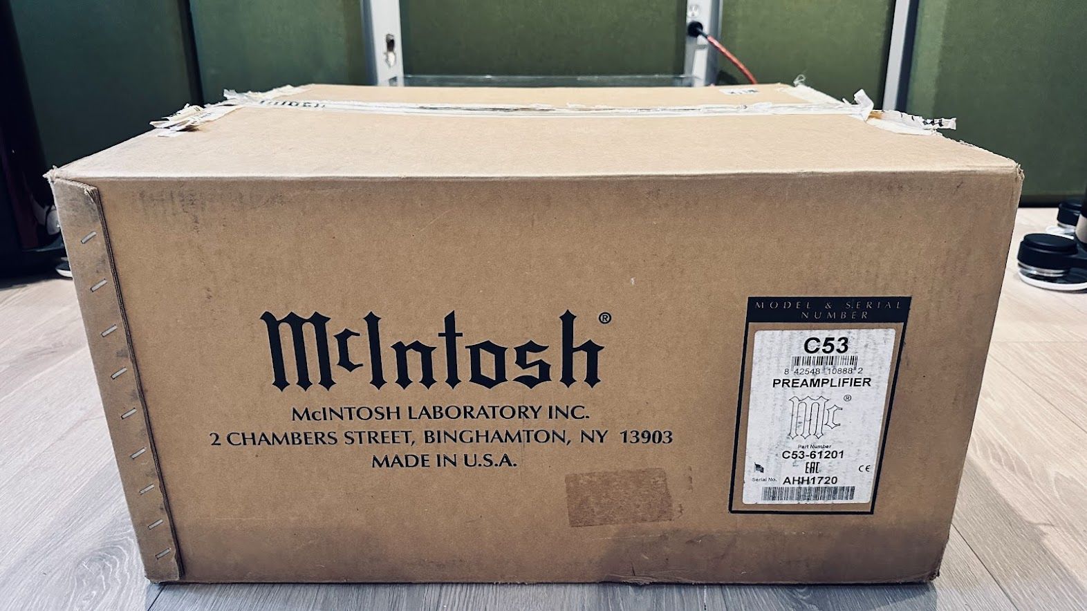 McIntosh C53 Preamplifier MINT 9